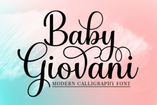 Baby Giovani Script Font for Elegant Campaign Design