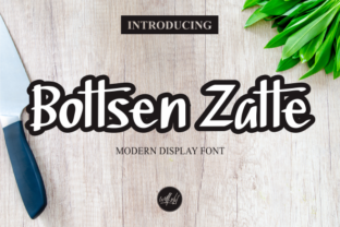 Bottsen Zatte Font Review for Bold Campaign Design