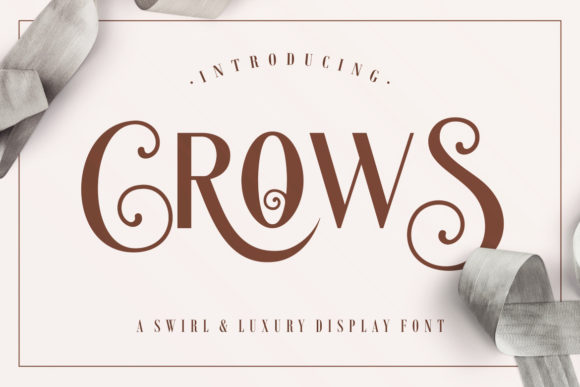 Crows Font: Elevating Digital Branding and Web Layouts