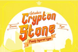 Crypton Stone Font: Art Deco Charm for Editorial Design