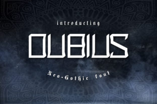 Dubius Font Review: Modern All Caps Display Typography