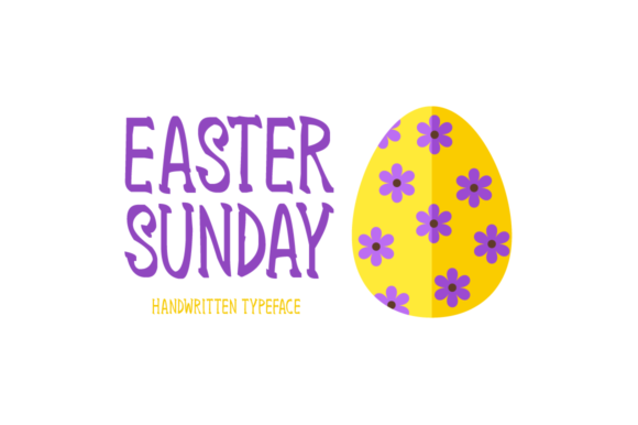 Easter Sunday Font: Playful Display Typography for Web Design