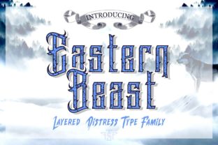 Eastern Beast Font: A Designer’s Guide to Classy Distressed Type