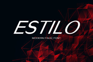 Estilo Font: Modern Sign Painting for Web Design