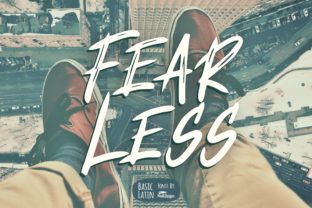Fear Less Font: Elevate Digital Marketing Visuals