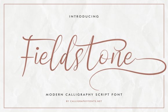 Fieldstone Font: Joyful Handwritten Style for Makers