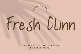Fresh Clinn Font: Playful Display Type for Editorial Design