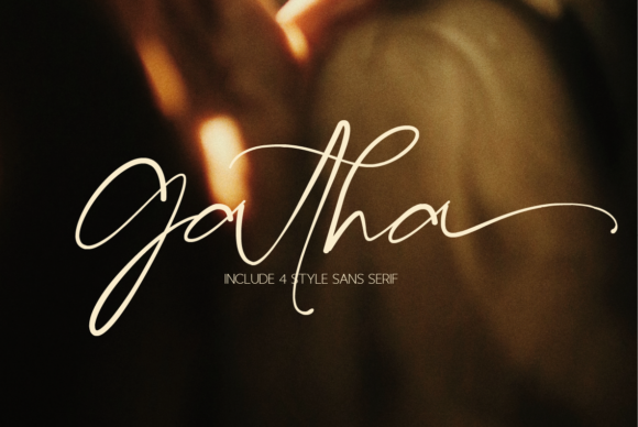 Gatha Duo Font: Elevating Campaign Visuals with Modern Type
