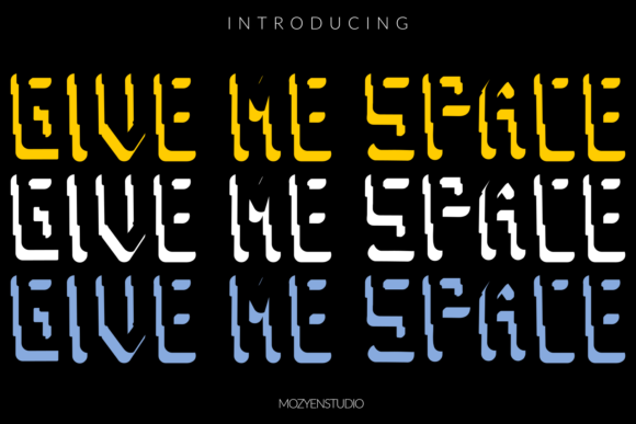 Give Me Space Font: Modern Display Typography for Digital Campaigns