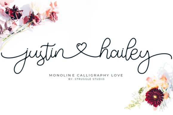 Justin Hailey Monoline Font for Handmade Labels