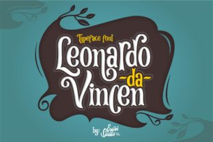 Leonardo Da Vincen Font for Nature-Inspired Web Design