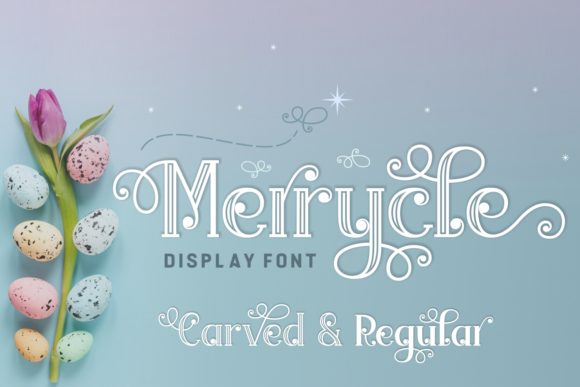 Merrycle Font: Adding Magical Charm to Brand Design