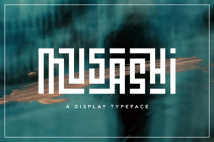 Musashi Font: Modern Display Type for Business Branding