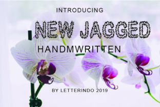 New Jagged Font: Modern Display Type for Small Business Branding
