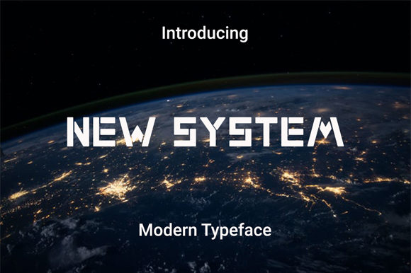 New System Font: Elevating Small Business Branding