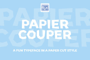 Papier Couper Font: Elevating Boutique Web Design