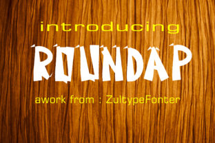 Roundap Font Review for Handmade Labels and Playful Branding