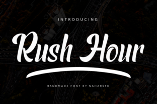 Rush Hour Font: Bold Display Typography for Editorial Titles