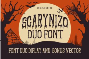 Scarynizo Font: Elevating Seasonal Brand Visuals