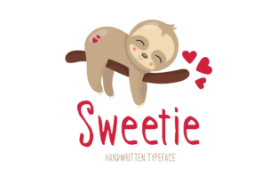 Sweetie Font: Cute Display Typography for Crafters