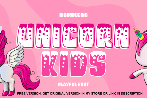 Unicorn Kids Font: Playful Display Typography for Editorial Projects
