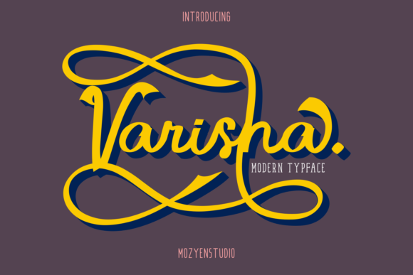Varisha Font: Modern Display Typography for Web Design