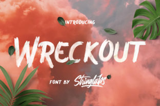 Wreckout Font: Bold Display Typography for Branding